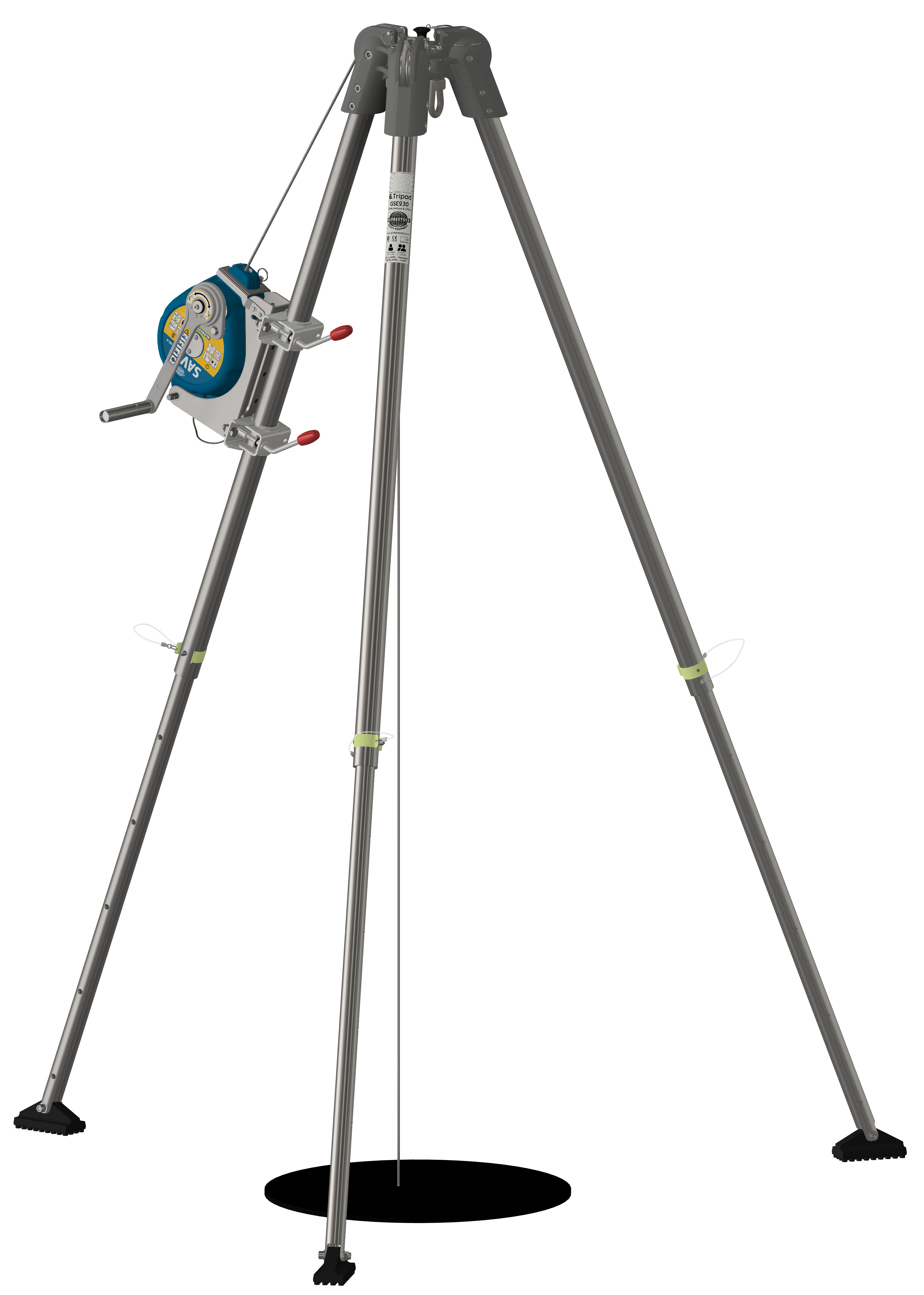 G.Tripod with SAVER fitted.